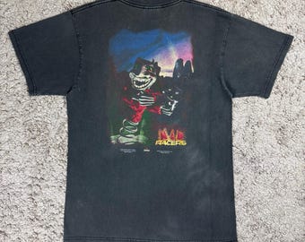 ヴィンテージ 1997年 IWerks Entertainment Mad Racers プロモ Tシャツ サイズ L / プロモ Tシャツ / ビデオゲーム / ゲーム