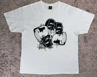 ヴィンテージ Stussy Leave me Alone キッズ フォトグラフィック Tシャツ サイズ XL / フォトTシャツ / レア / ストリートウェア