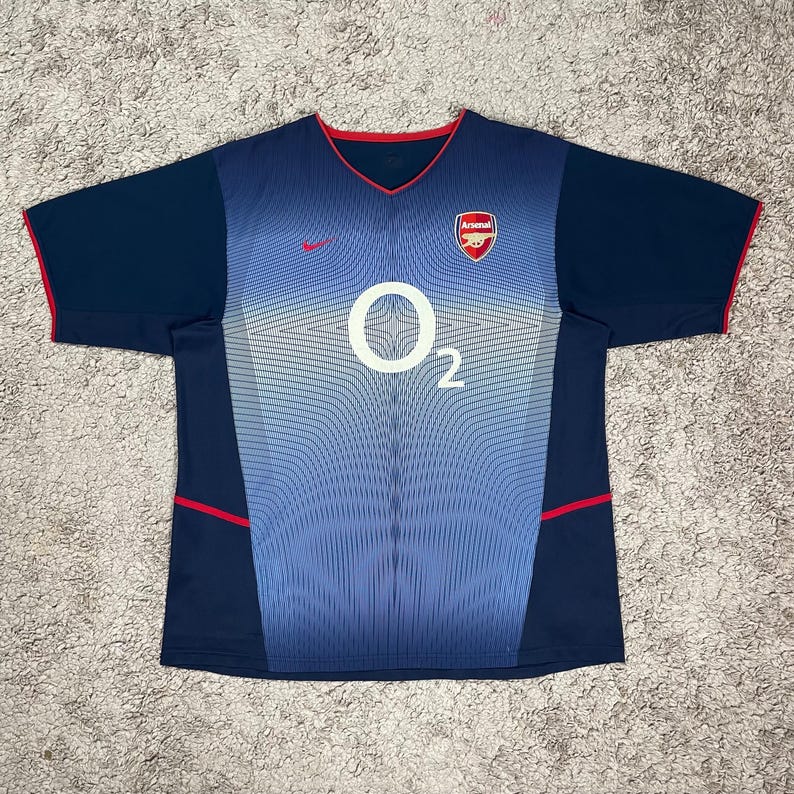 O2 Pullover Arsenal Vintage Arsenal Away Jersey - Etsy