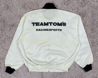 Vintage Racing Tom's Bombers Jacket