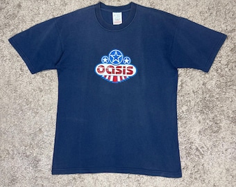 RARE Vintage Oasis Shirt, Vintage 90s Oasis Tee, Vintage 90s Band