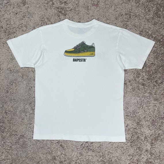 Bape, Vintage Bape Foot Soldier Tee SIZE M/ Streetwear/ Japanese brand/ Nigo