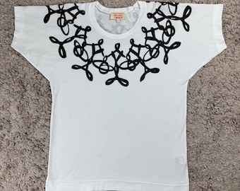 ヴィンテージ ヴィヴィアン・ウエストウッド アートチェーンデザイン Tシャツ サイズM / 高級品 / 素敵なデザイン / アート