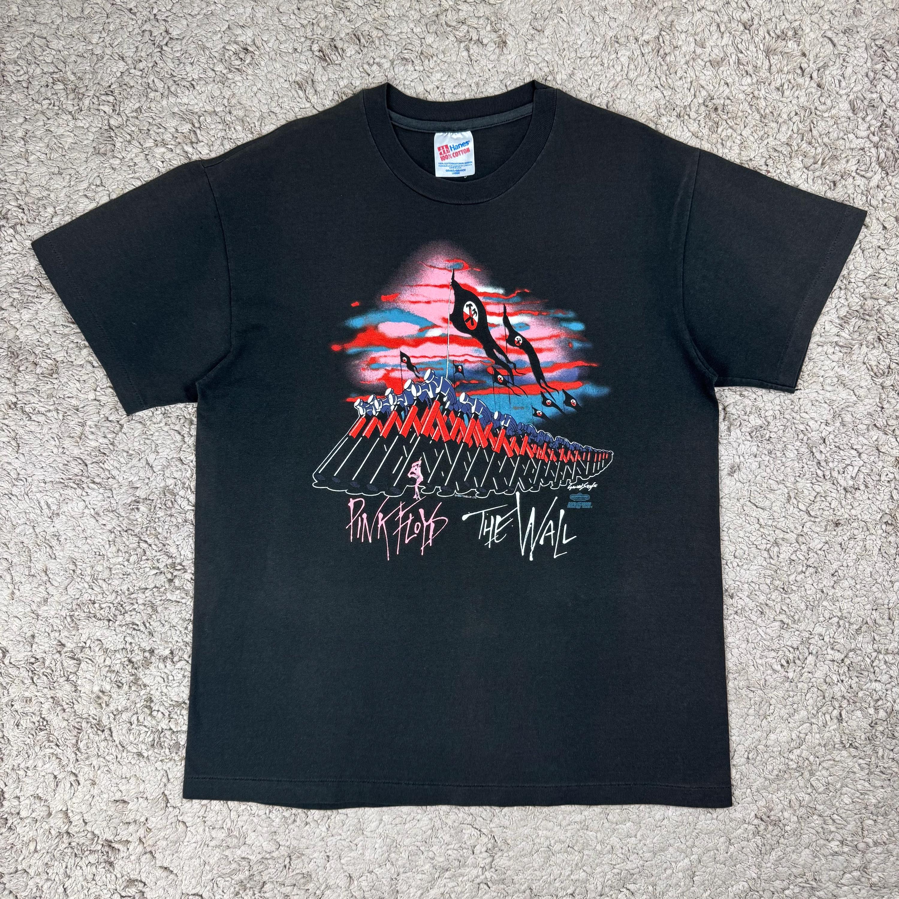 Vintage Faded Pink Floyd the Wall 