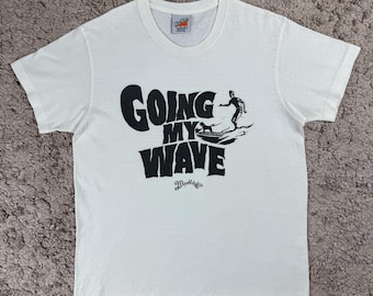 ヴィンテージ マーブルズ＆カンパニー ジャパン ゴーイングマイウェーブ Tシャツ サイズL / 日本ブランド / サーフィン / サーフTシャツ / 夏