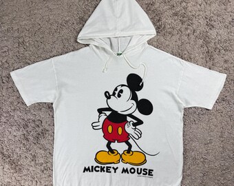ヴィンテージ ミッキーマウス ウォルト・ディズニー・カンパニー パーカー Tシャツ サイズXL / ディズニー / カートゥーン