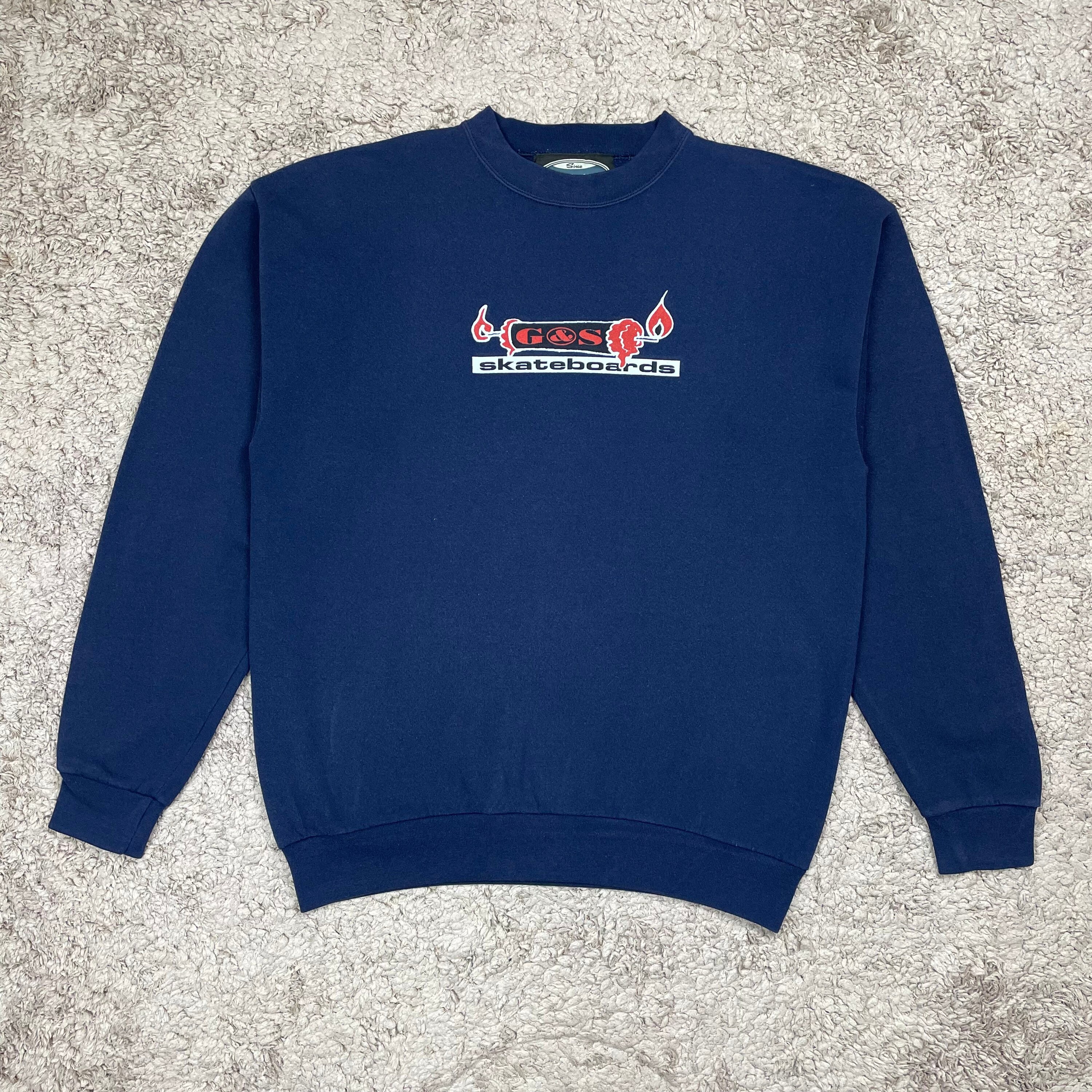 G&Sゴードン&スミスオールドスケートスウェット G&Sゴードン&スミスオールドスケートスウェット
