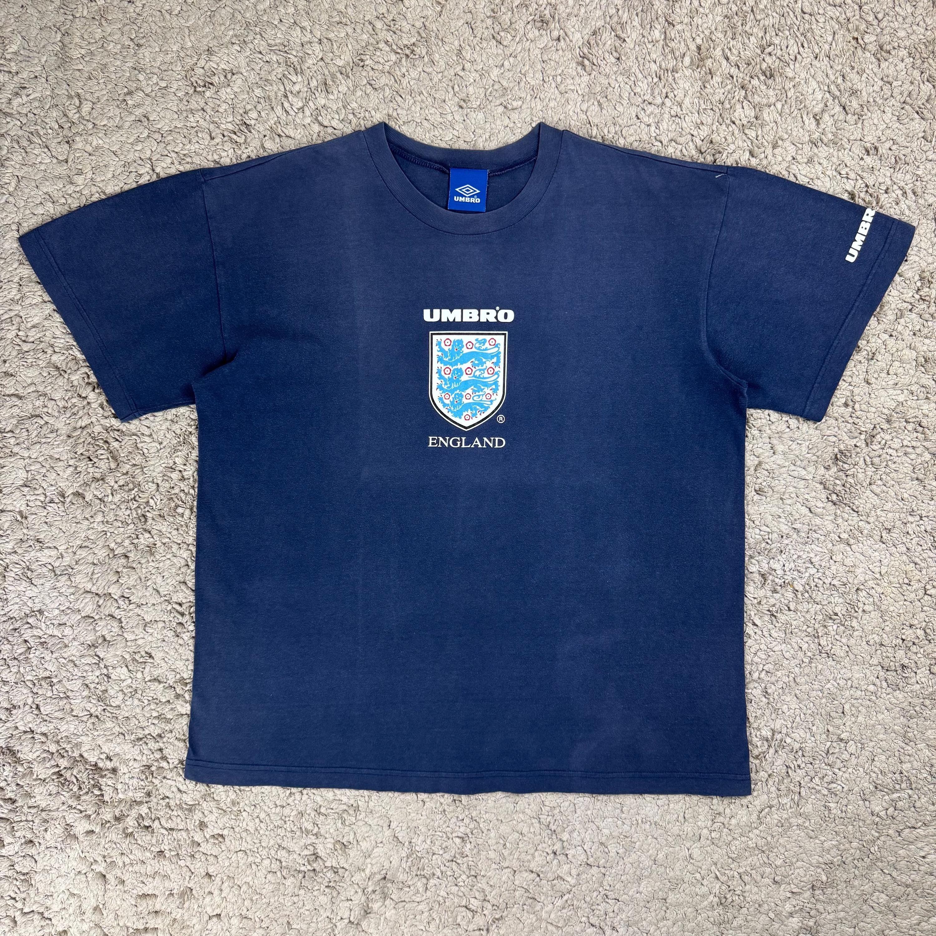 Vintage Umbro England National Football Team T-shirt SIZE L/ World