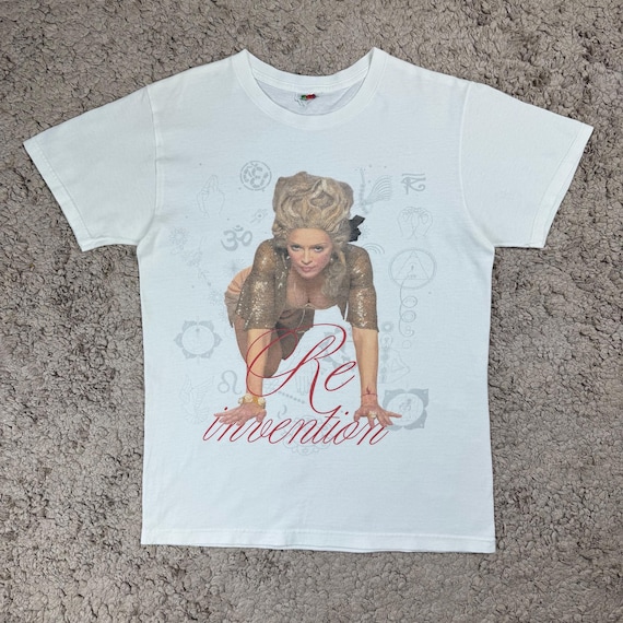 Vintage Madonna 2004 Re-invention World Tour T-shirt / Band Tees
