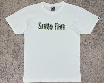 Vintage 90s BAPE X Stash Hanes T-shirt: Japan Streetwear, Size M