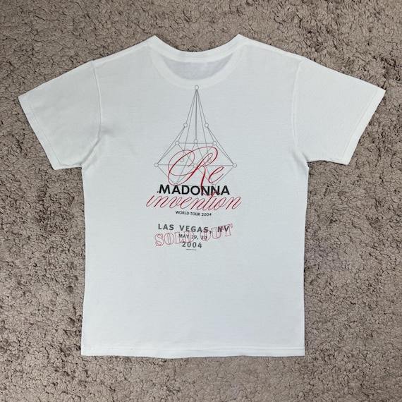 Vintage Madonna 2004 Re-invention World Tour T-shirt / Band Tees