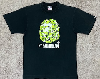 Camiseta vintage Bape x Kaws TALLA M