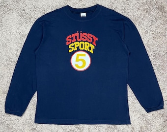 Vintage 90s STUSSY Usa Stusnics Tee / Parody Technics / Extra