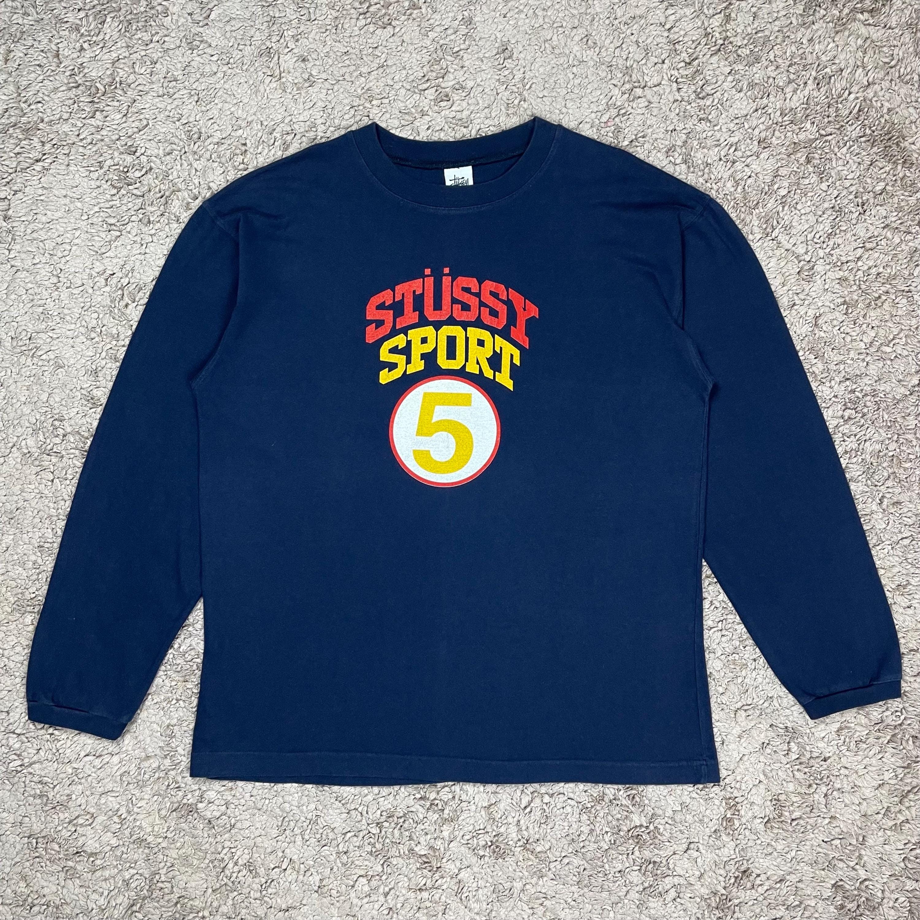 Vintage Stussy Sport Longsleeve T-shirt - Etsy UK