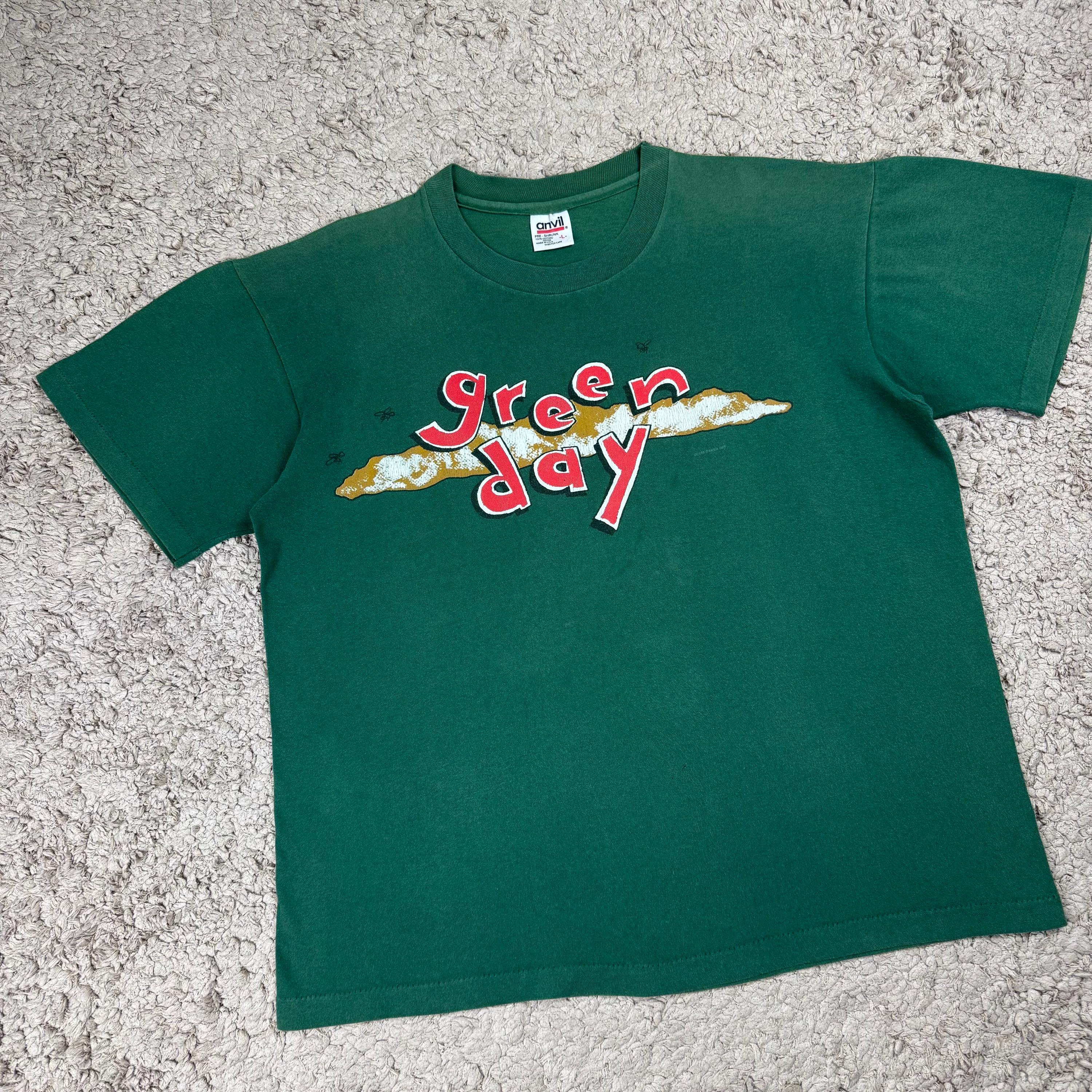 Green Day Dookie Tour Tシャツ 1994 Vintage Green Day Dookie Tour 1994 Band T-shirt SIZE L/ Band Tees