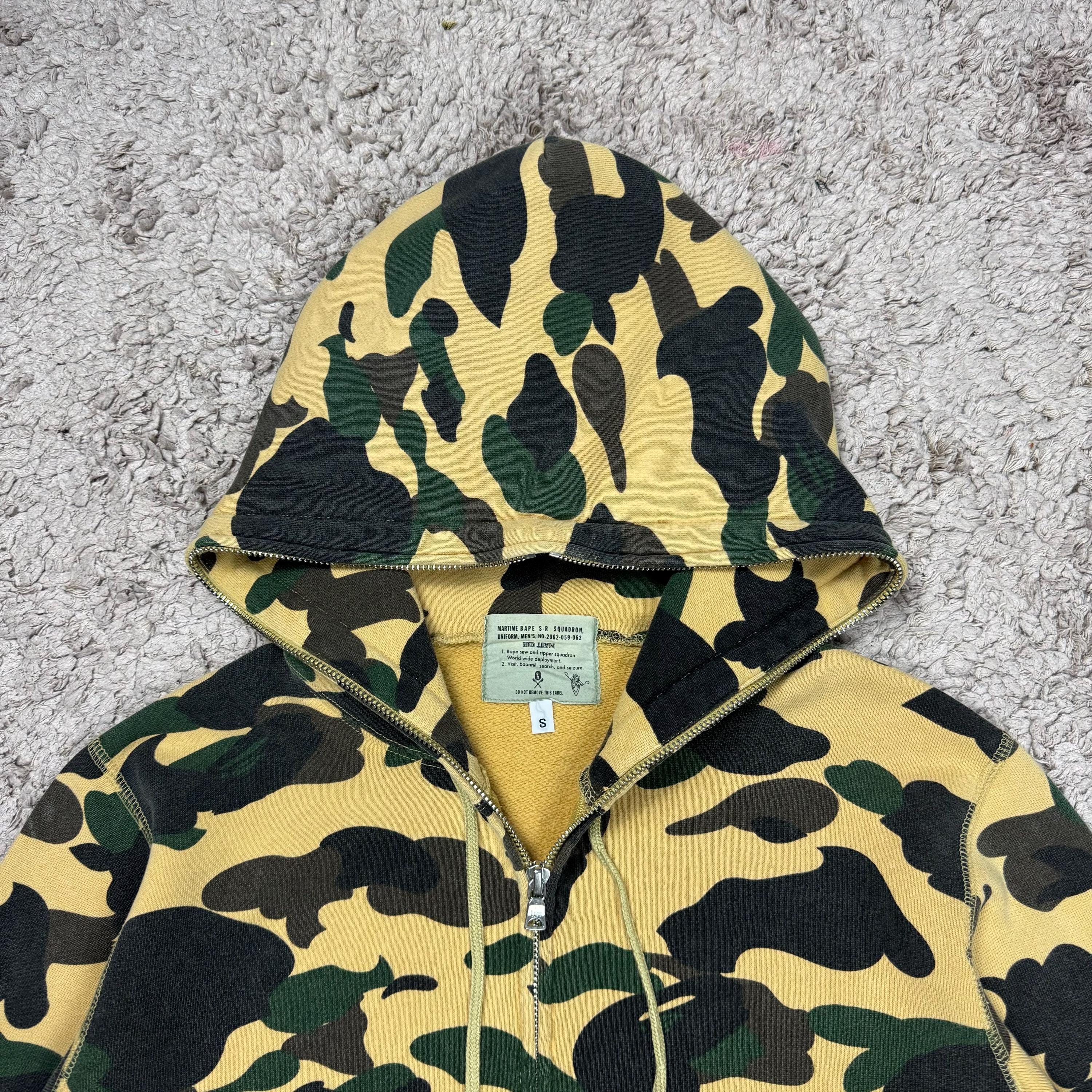 Vintage Bape 1st Camo Fullzipper Hoodie SIZE S/ Nigo/ Japanese