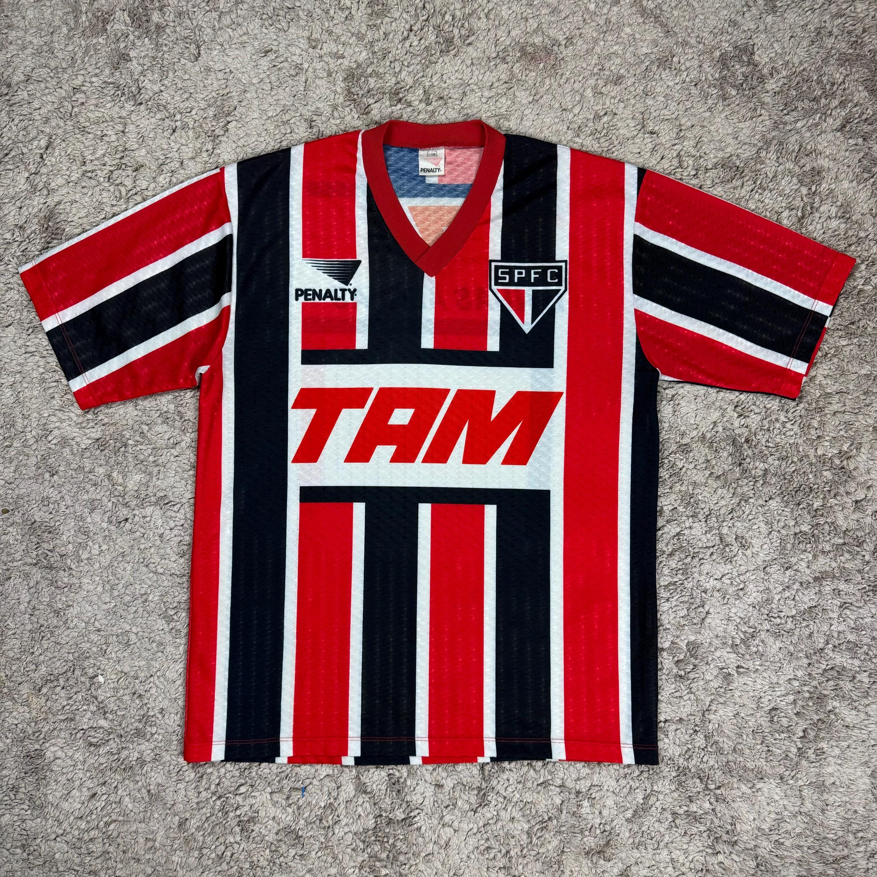 Vintage Penalty Sao Paulo Jersey - Etsy