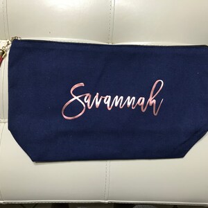 DEVONA COSMETIC CASE, LOW TIDE NAVY LIFE OF THE PARTY ACCESSORIES SMALL