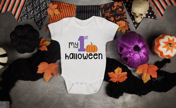 Baby Girl's First Halloween Onesie®, Girls First Halloween