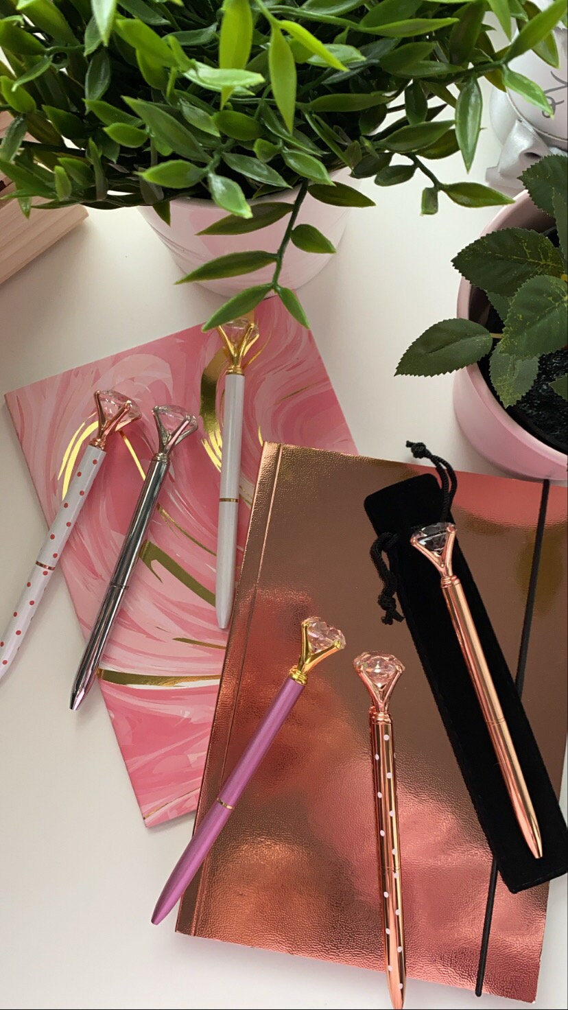 Personalised pen gift for females pen for girls rose gold Etsy