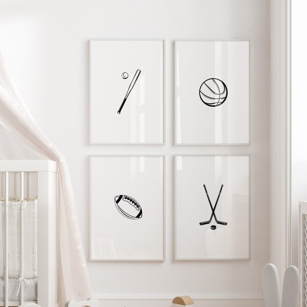 Sports Nursery Decor Etsy