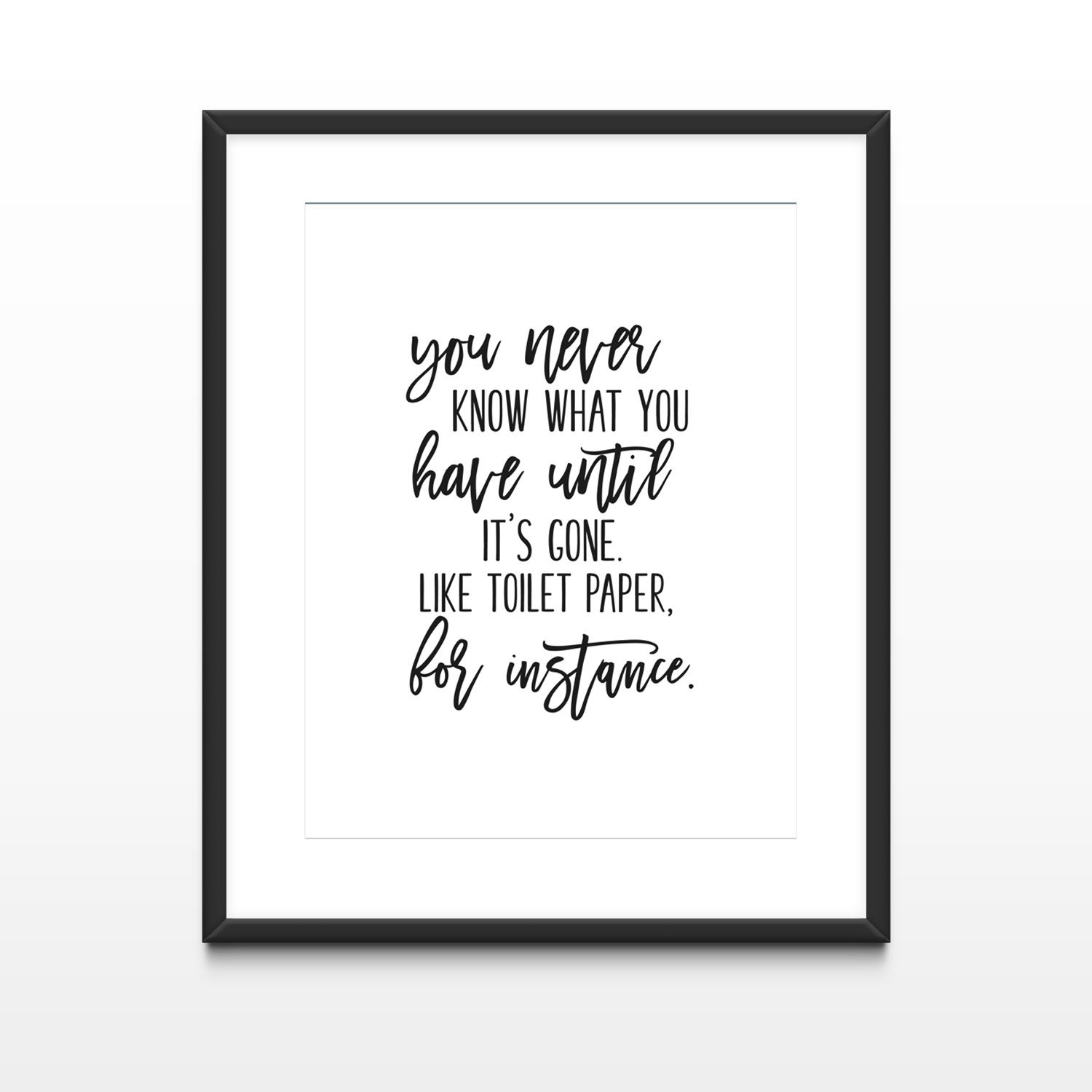 Funny Bathroom Wall Decor Quotes Set of 3 Printable Wall Etsy