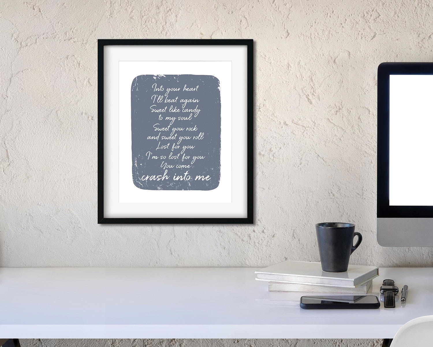 Dave Matthews Band Crash Into Me Song Lyric Printable Music Etsy