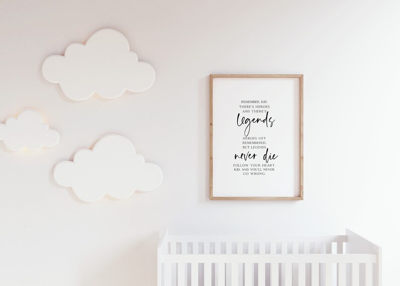The Sandlot Quote Printable Wall Art Nursery Print Boys - Etsy