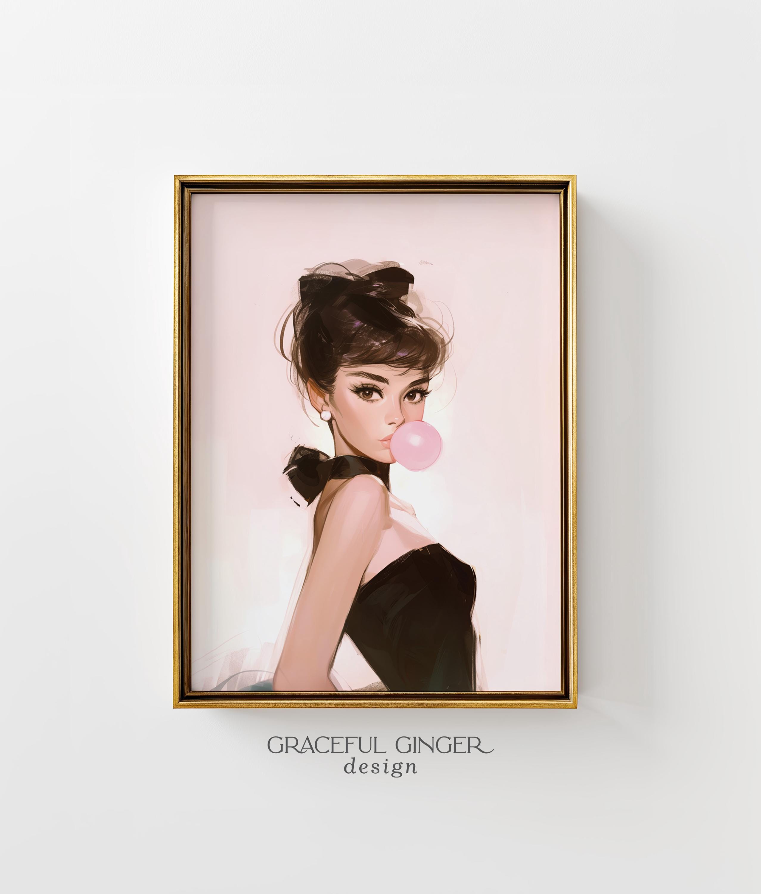 Audrey hepburn bubble gum - Etsy 日本