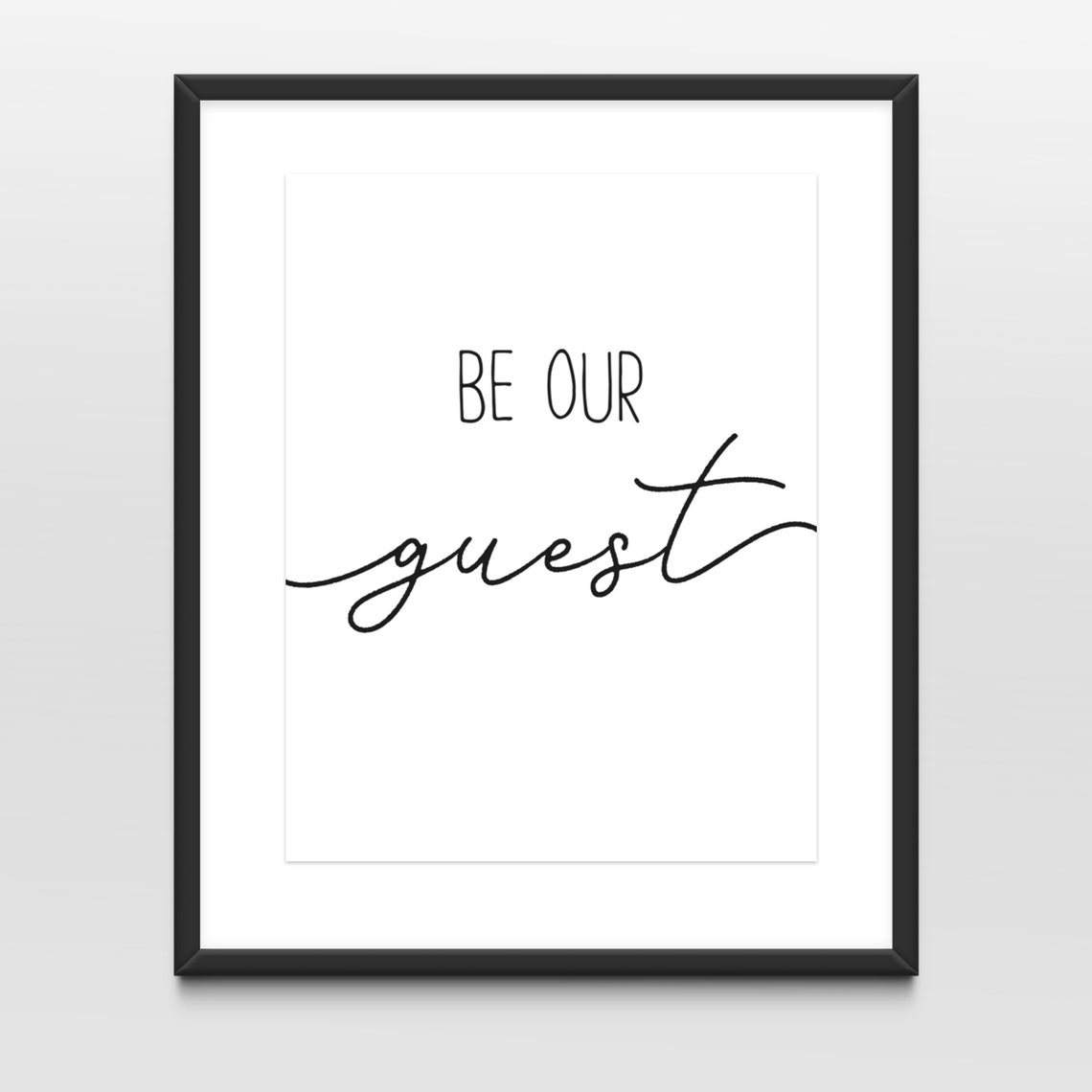 Guest Room Printable Wall Art Get Comfy Stay A While Be Our - Etsy
