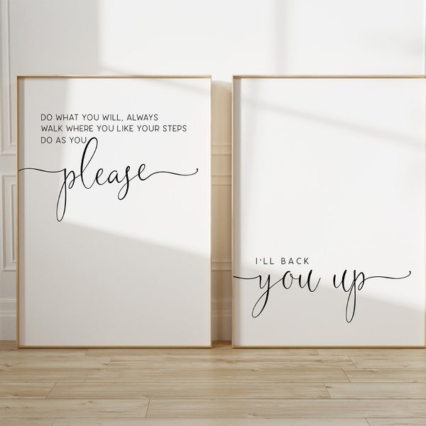 I'll back you up Song Lyrics Printable, Music lyrics Wall Art, dave matthews, band Music print, above the bed art