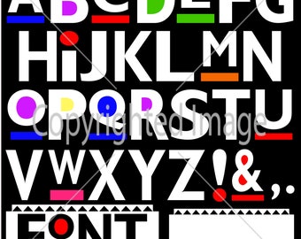 Martin Inspired SVG Font. Cut Files. Cameo. CriCut. Fonts. Martin TV Show font.