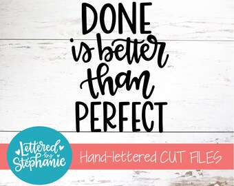 Done Is Better Etsy