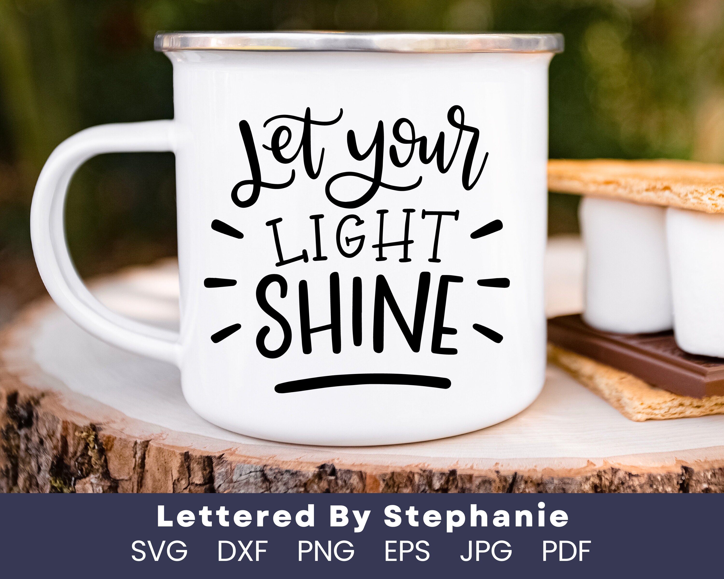 Let Your Light Shine SVG Cut File Shine Bright Quote Svg Shine Your ...