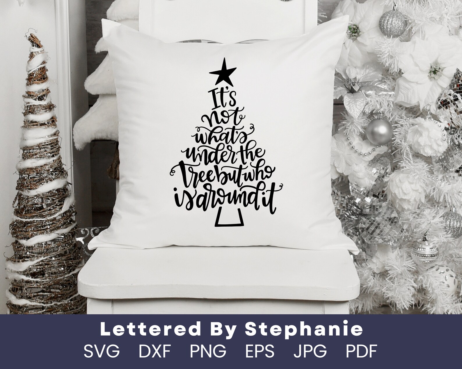 Sentimental Christmas Saying Svg, Christmas Family Time Quote, It's Not ...