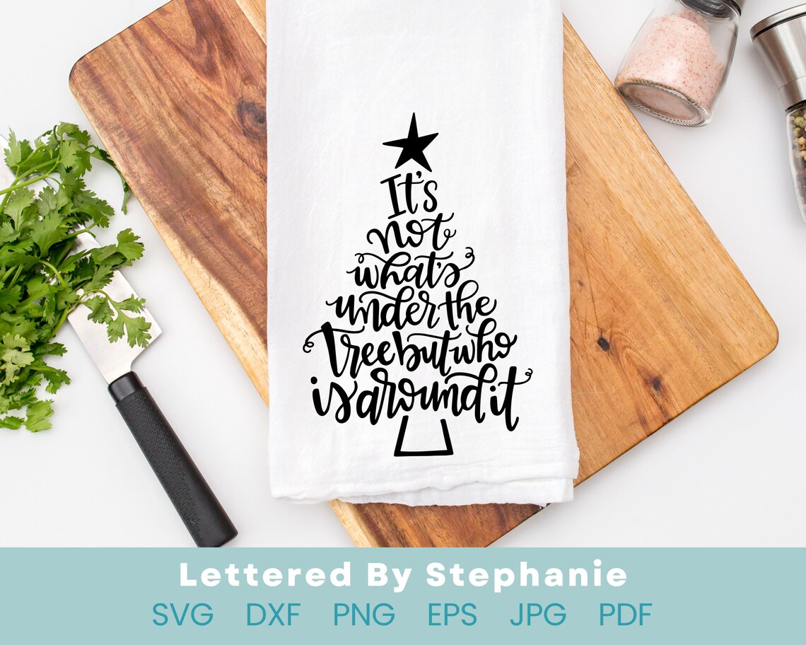 Sentimental Christmas Saying Svg, Christmas Family Time Quote, It's Not ...