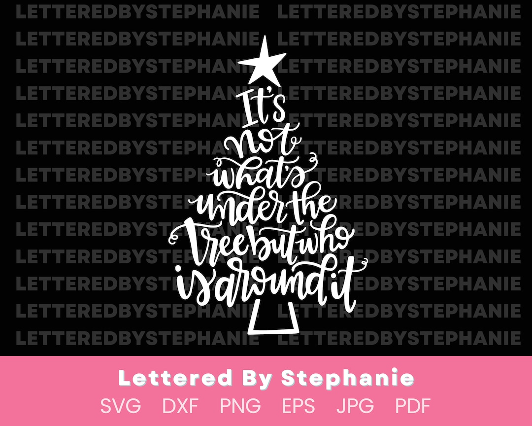 Sentimental Christmas Saying Svg, Christmas Family Time Quote, It's Not ...