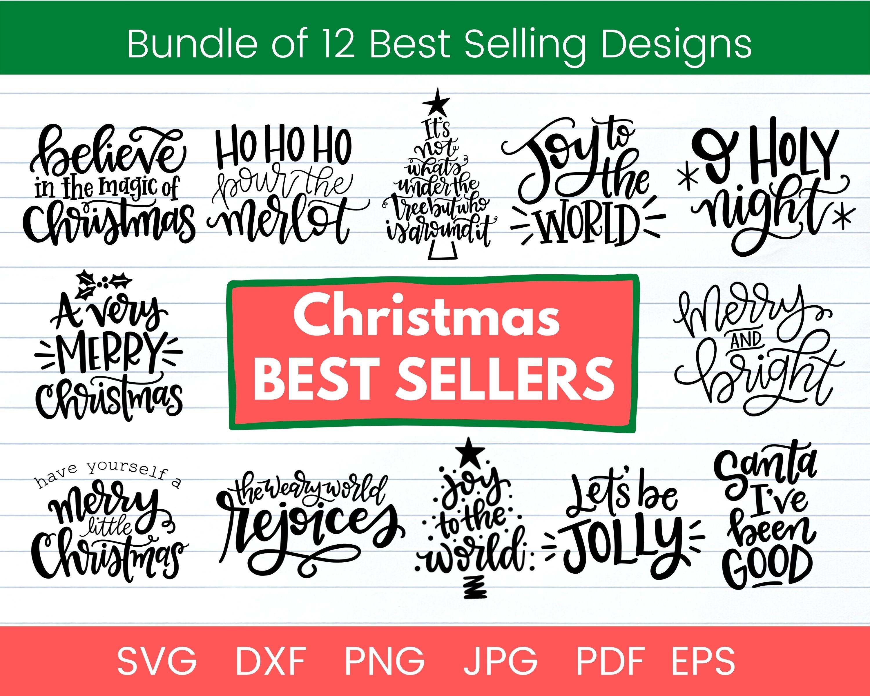 Best Selling Christmas SVG Bundle Christmas SVG Christmas - Etsy New Zealand