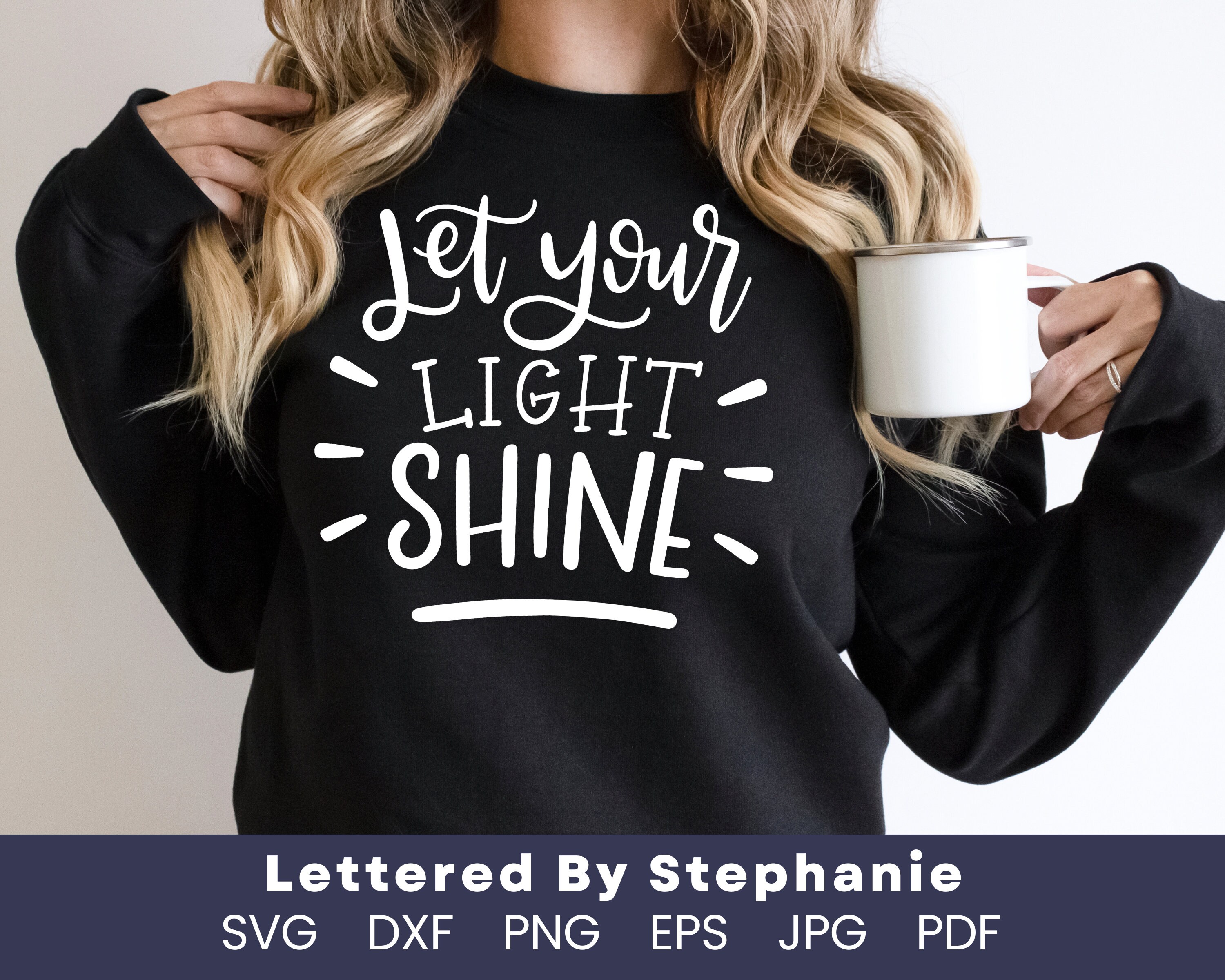 Let Your Light Shine SVG Cut File Shine Bright Quote Svg Shine Your ...