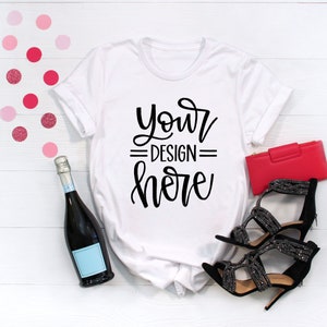 Party Shirt Mockup Bundle Bella Canvas Mockups Show off Your - Etsy