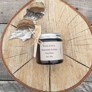 Charcoal & Oats Clay Mask