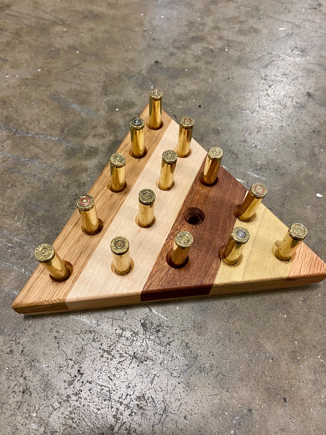 Peg Board cracker Barrel Game Handcrafted in North Etsy