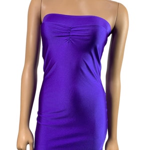 Purple Strapless Dress - Etsy Purple Strapless Dress - Etsy
