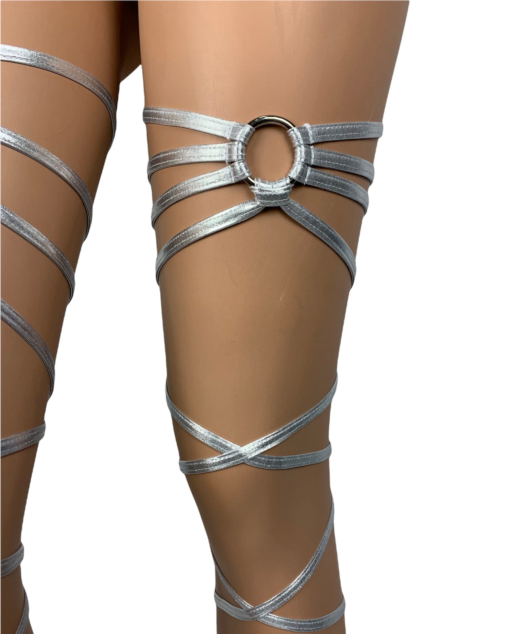 Leg Wrap with Attached O-Ring Garters
