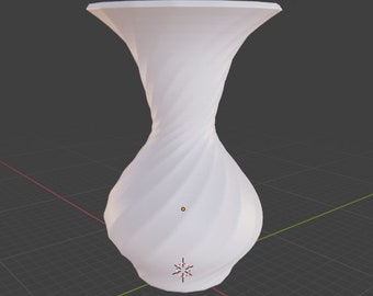 Download Vases Ukrainian Vase Stl Svg Stl File 3d Printing Small Vase Stl Files 3d Print File Outdoor Vase Garden Vase 6 Vase Small Vase Home Decor