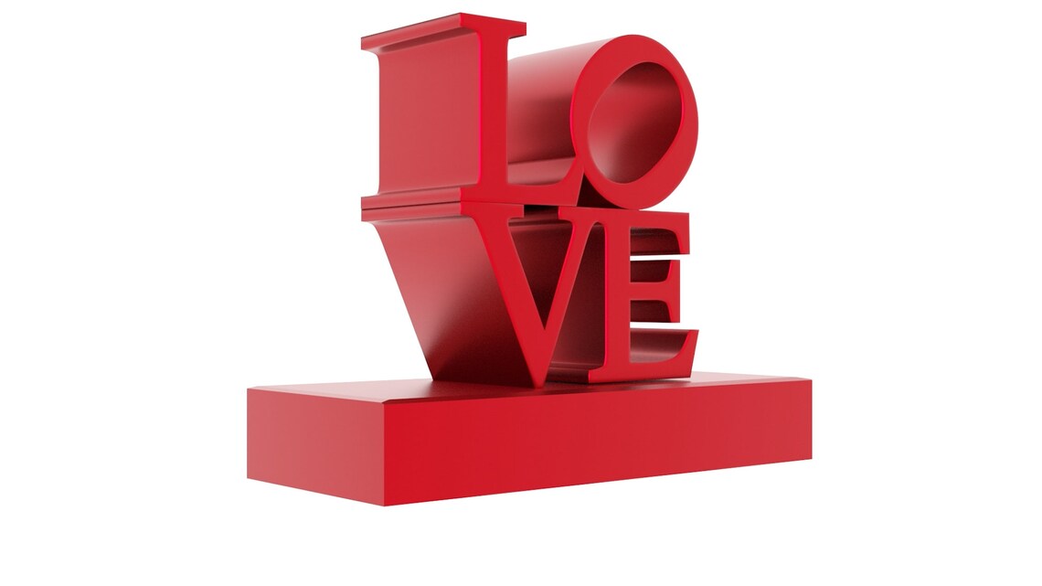 Love Word Sign Love Sculpture Love statue Sign love decor | Etsy