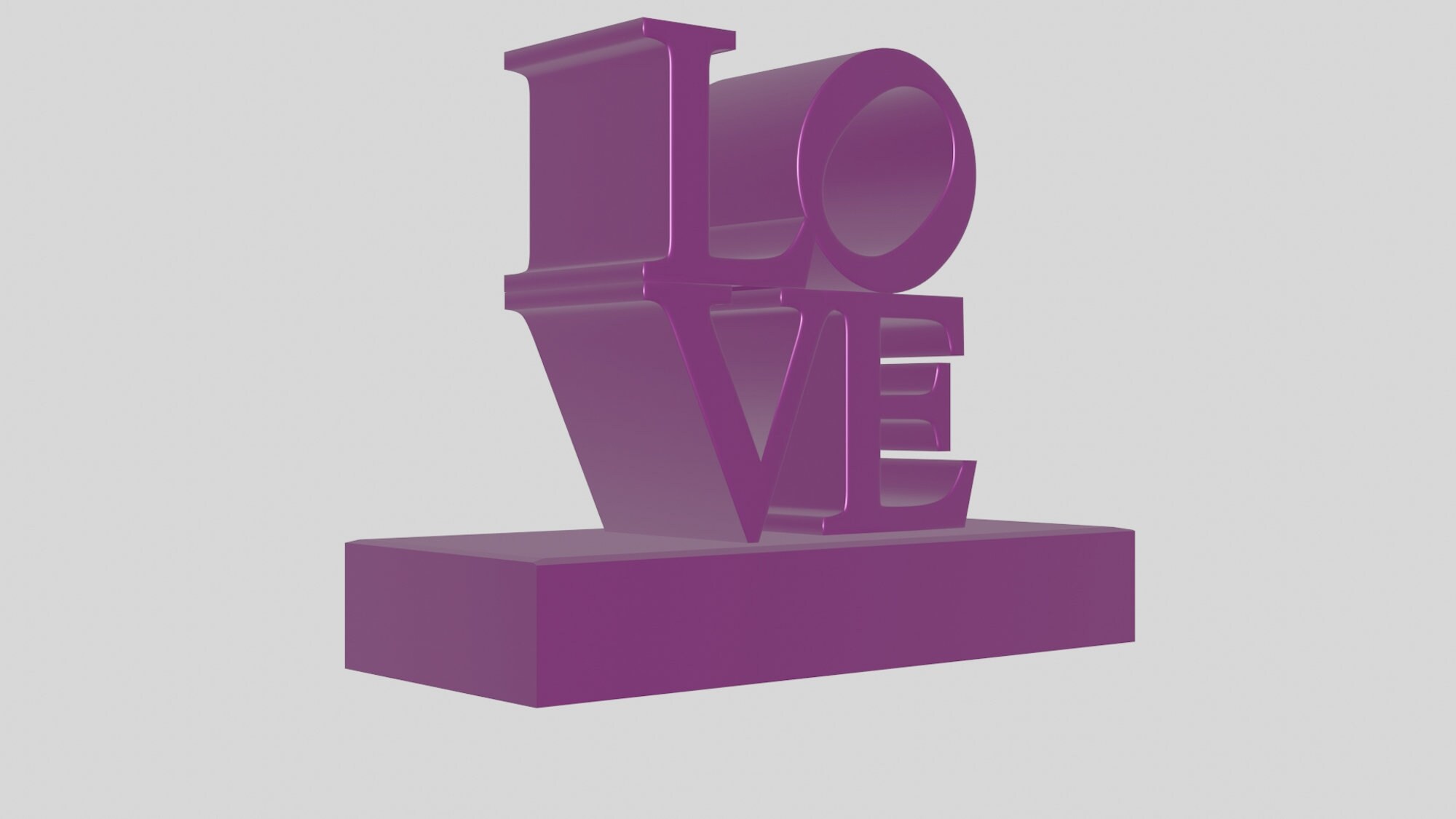 Love Word Sign Love Sculpture Love statue Sign love decor Etsy