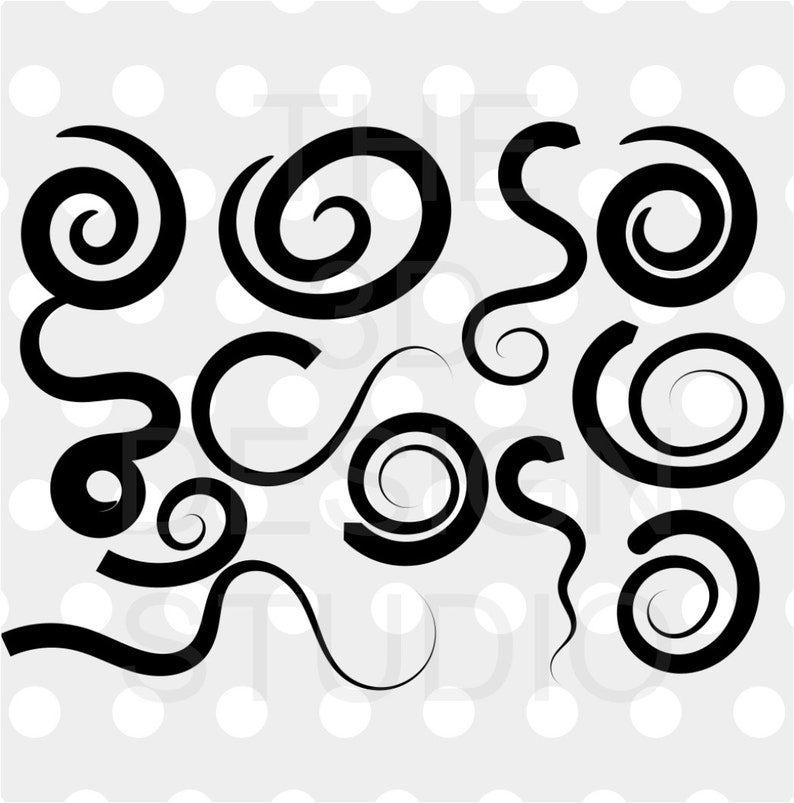 Download Swirls Svg Files Flourishes Svg Bundle Jpg Eps Set Of Flourishes And Curls Svg Png Digital Download Cutting Files For Cricut Clip Art Art Collectibles