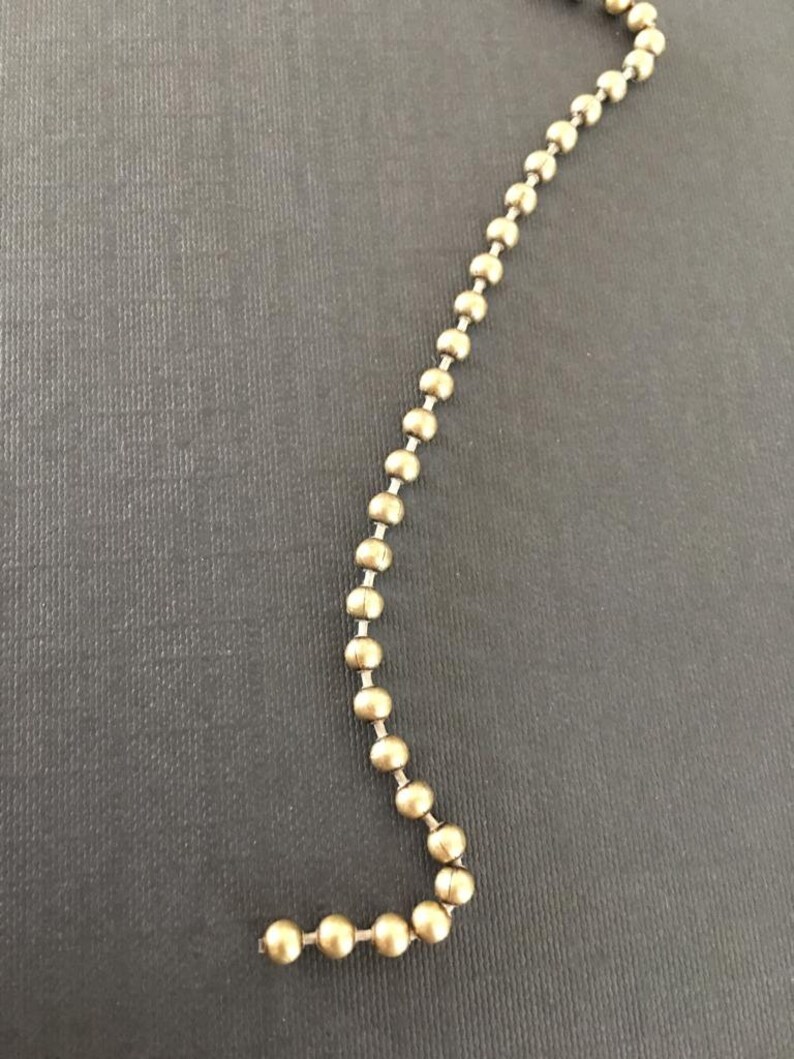 Roman /& Vertical Blinds No.10 RAW BRASS CHAIN Ball Diameter 4.5mm Pitch 6mm For Roller Sold Per Meter