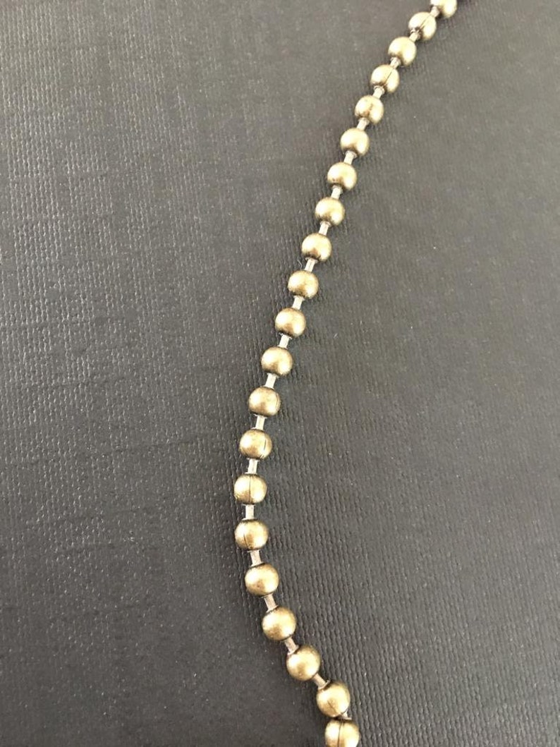 Roman /& Vertical Blinds No.10 RAW BRASS CHAIN Ball Diameter 4.5mm Pitch 6mm For Roller Sold Per Meter